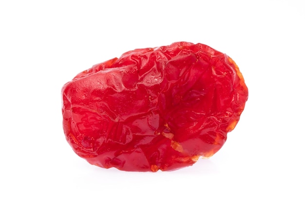 red date isolated on white background