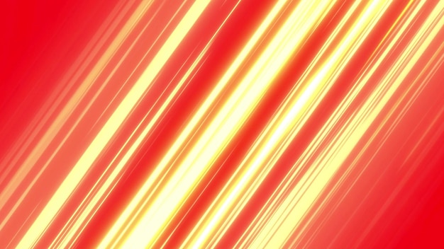 Red Diagonal Anime Speed Lines Anime motion background 3d illustration