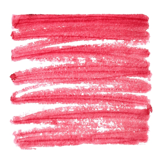 Red doodle abstract background. Raster illustration