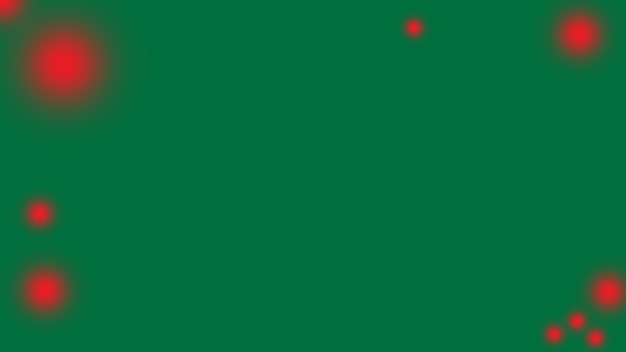 Красная точка на зеленом фоне