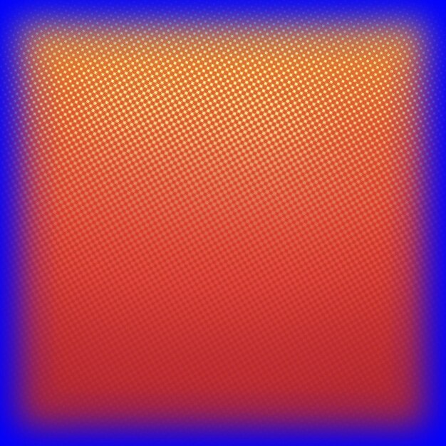 テキスト用のスペースを持つ青いフレームの正方形の背景に赤いドット パターン