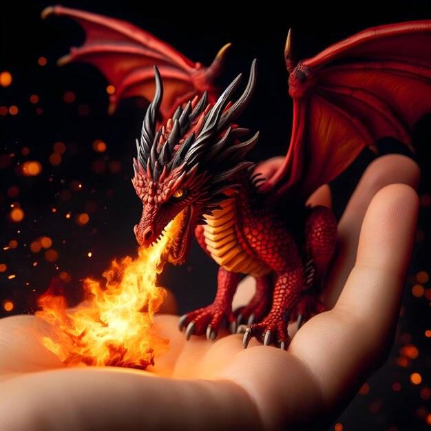 Red Dragon Tattoo or Red Dragon Embrace