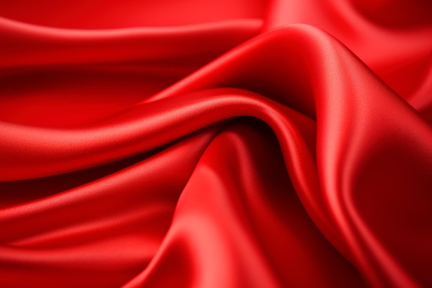 red elegant fabric background