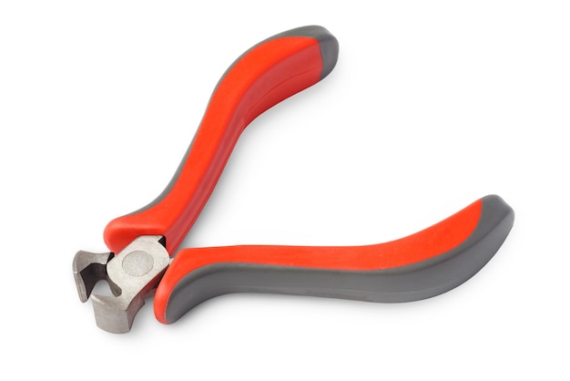 Red end cutting nippers