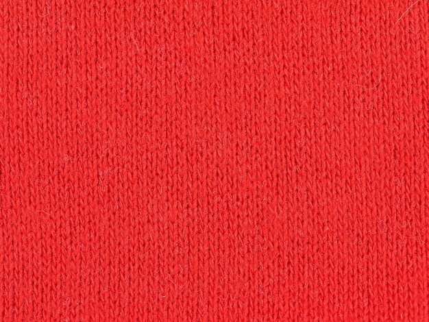 Red fabric background