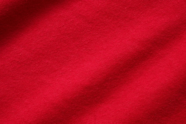 Red fabric cloth texture