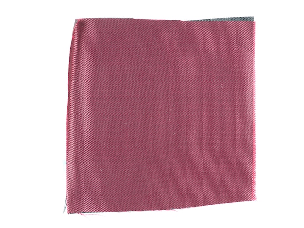 Red fabric sample