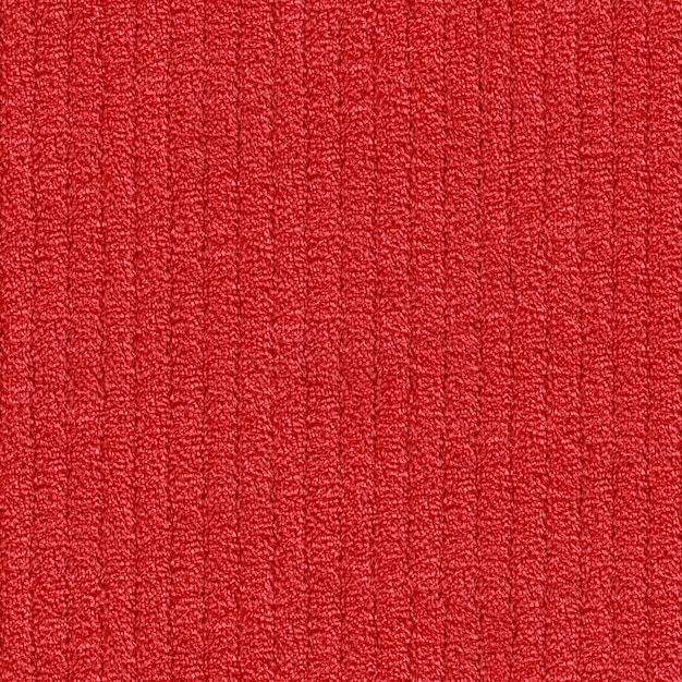 Red Fabric Seamless Texture Background Pattern