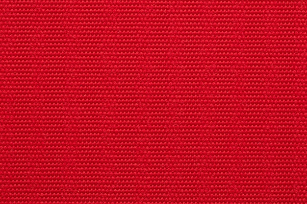 Красная текстура ткани для фона