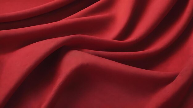 Red fabric texture