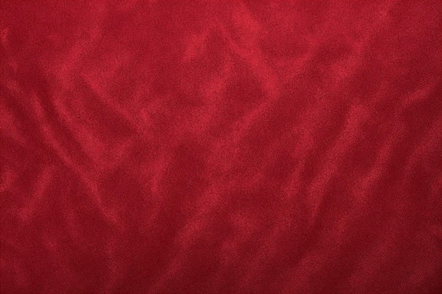 Red fabric with a pattern of the textured surface