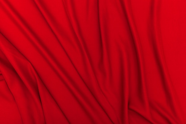 Red fabric