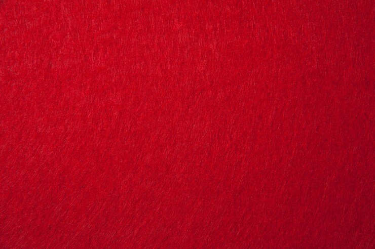 Photo red felt texture for background