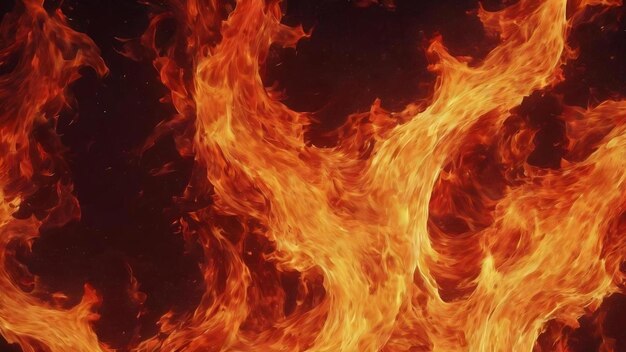 Red fire flame abstract background