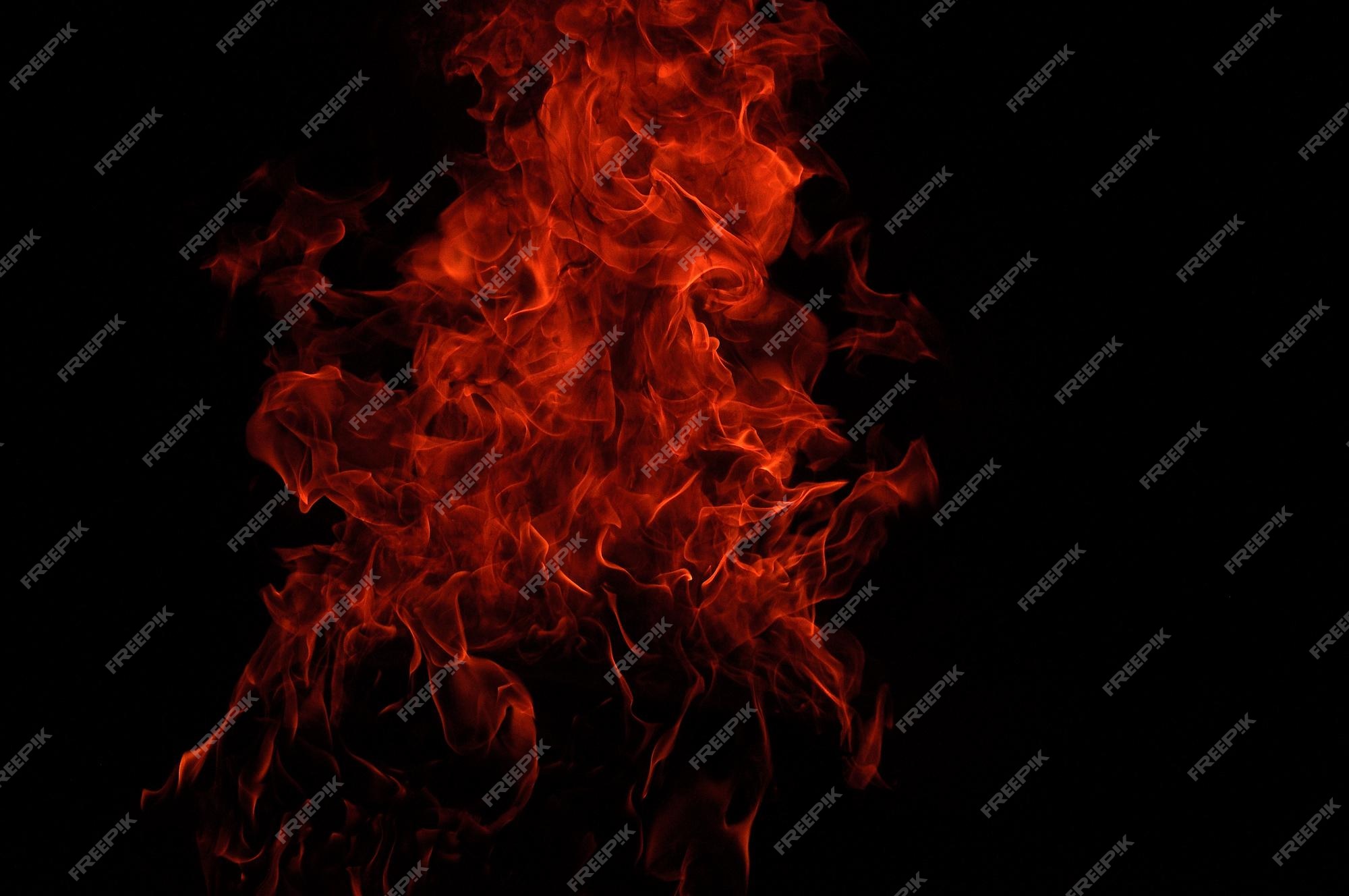 black and red fire background