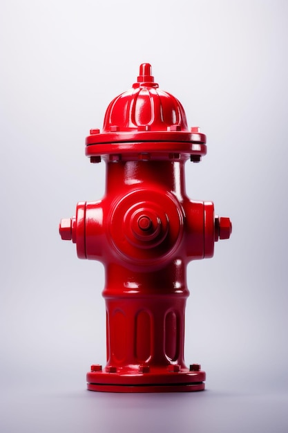 Red Fire Hydrant on Table