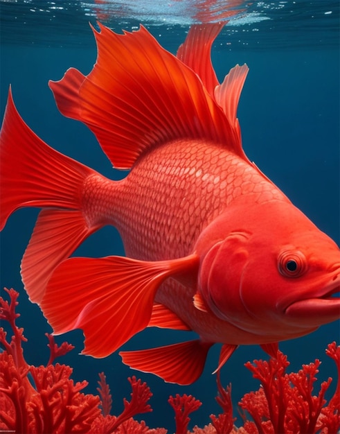 Red fish Image