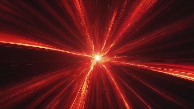 Red flare abstract background