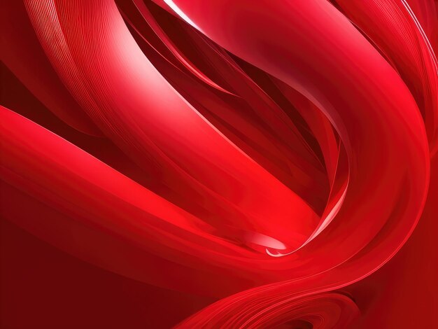 Red flow background