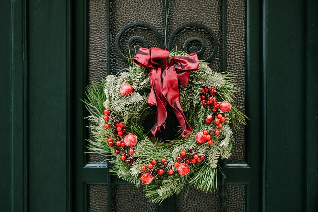 Photo red flowering plant against window