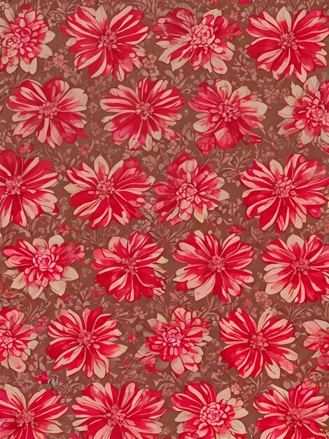 Red flowers background