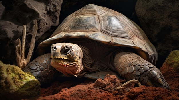 Red footed tortoise