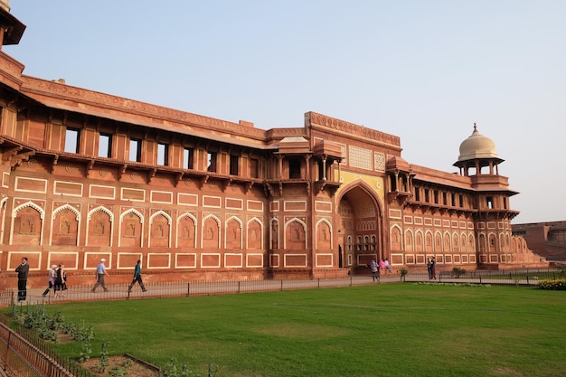 Red fort in agra uttar pradesh unesco world heritage site india