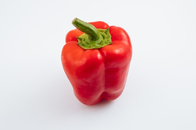 Red fresh sweet pepper vegetable