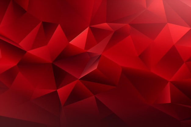 Red geometrical background