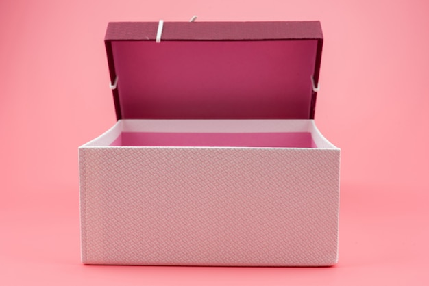 Red gift box, ribbon bundle
