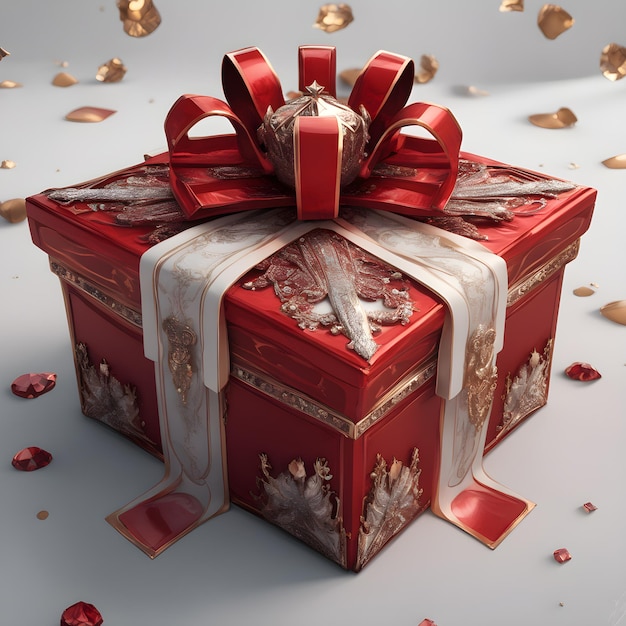 red gift box