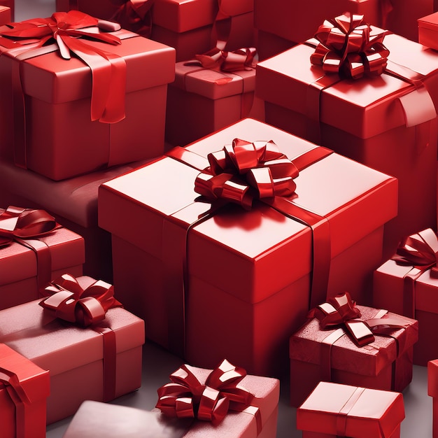 red gift box