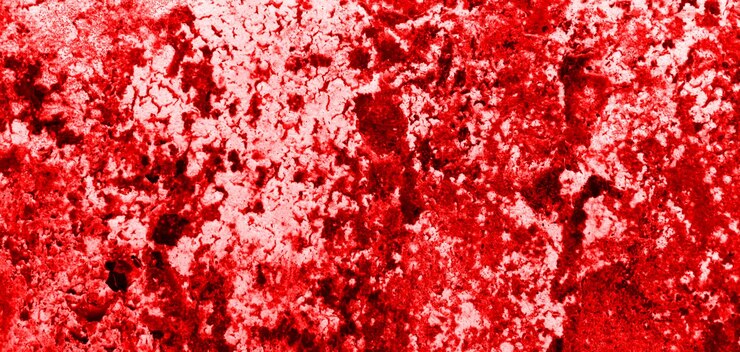 Photo a red glitter background with a red background