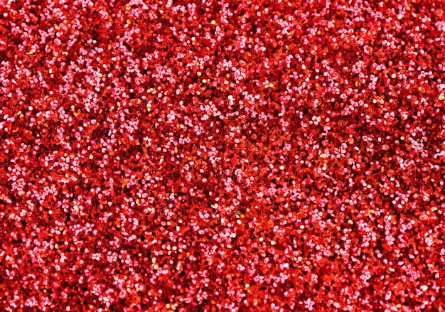 red glitter glow shiny festive background texture