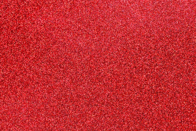 Photo red glitter texture background