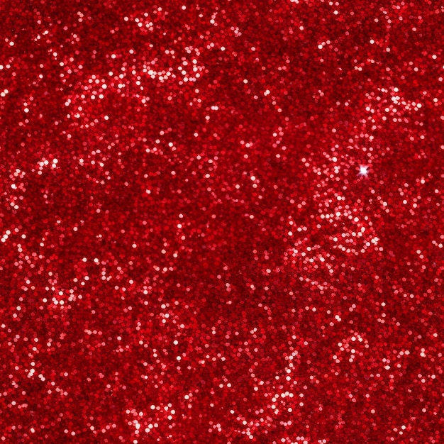 Photo red glitter texture that is red with glitter and glitter