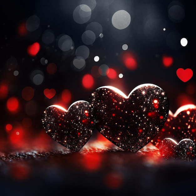 329034 Red Heart On Black Background Images Stock Photos  Vectors   Shutterstock