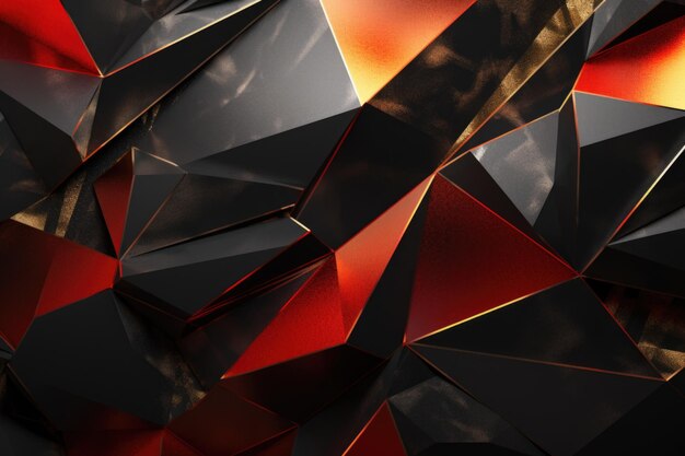 Red gold abstract background