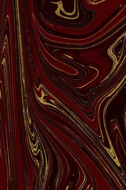 Red and gold marble abstract background