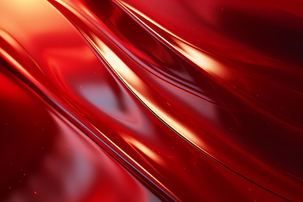 A red and gold wavy background