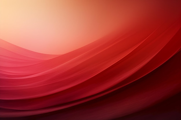 Red gradient walpaper with the hard texture AI generative