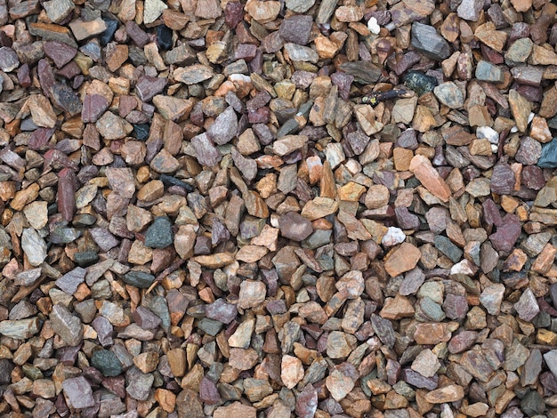 Red gravel texture background