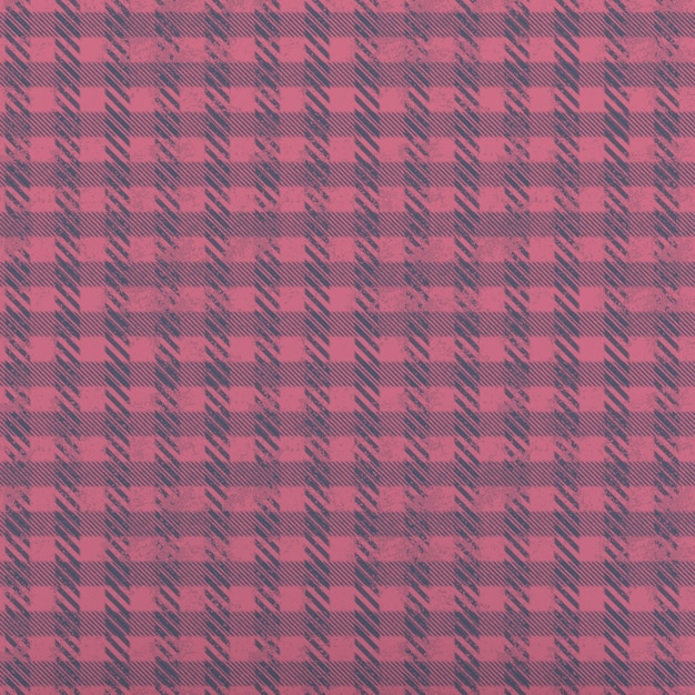 Red and gray checker pattern fabric texture