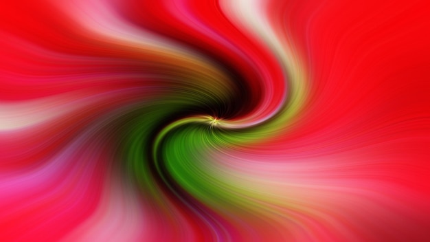 Red and green in a spiral