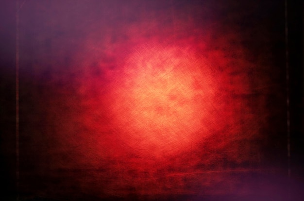 Red grunge background with a dark vignette and a light spot in the middle