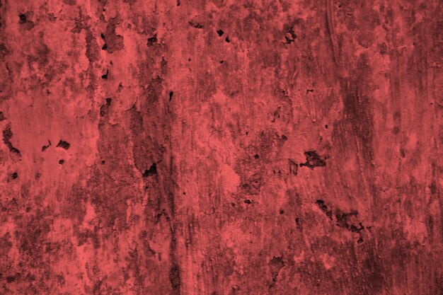 Red grunge concrete wall abstract background