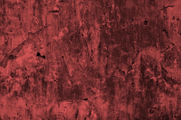 Red grunge concrete wall abstract background