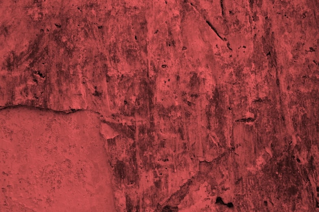 Красный гранж бетонная стена абстрактный фон