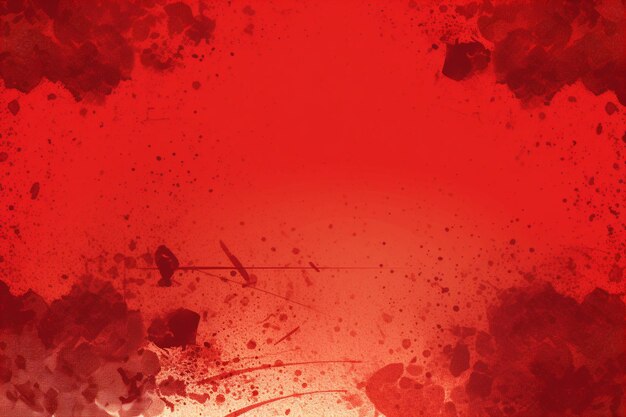 Red grunge halftone background