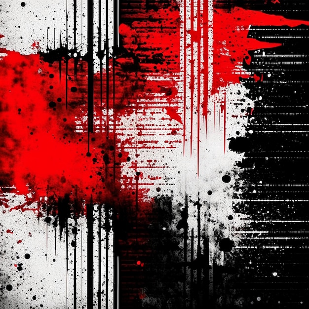 Photo red grunge texture background with bloody scratches or red texture or red abstract background